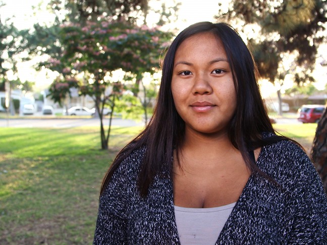 Shameka from Long Beach, California in the "Pass or Fail in Cambodia Town" episode. Photo by Paul de Lumen.