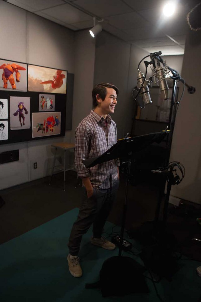 "BIG HERO 6" Actor Ryan Potter. ©2014 Disney. All Rights Reserved. Photo courtesy of Disney Animation.