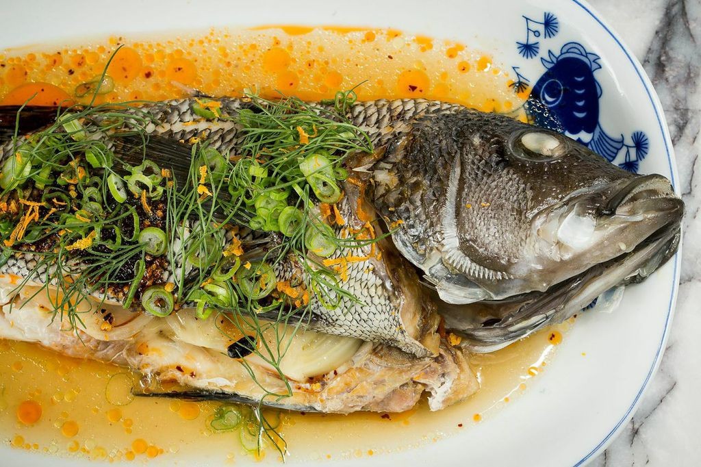 Steamed fish by Fung Tu's Jonathan Wu. Photo courtesy of Jonathan Wu.