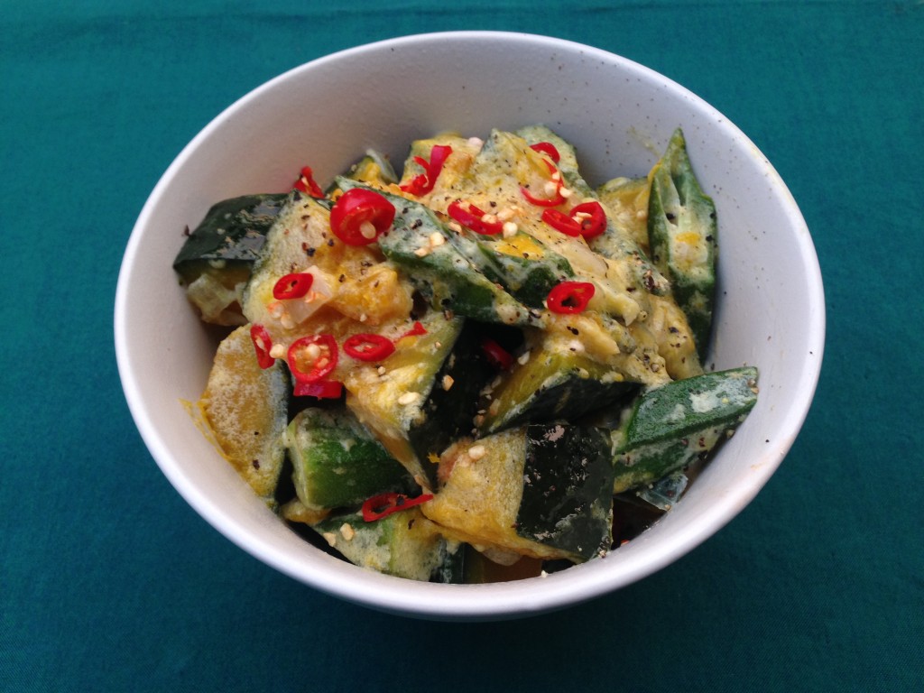 ginataang kalabasa
