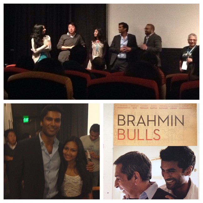 At the "Young Historians, Living Histories" screening, and Liza with